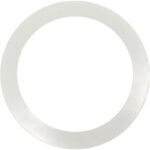 Anneau adaptateur downlight encastré blanc, en acier, vue complémentaire 1