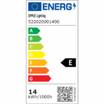 Applique murale LED ronde CCT avec urgence, dimensions 285 × 285 × 80 mm, vue complémentaire 1