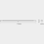 Applique murale LED miroir salle de bain 1200 blanc 3000K, IP44 (montage horizontal) / IP40 (montage vertical), vue complémentaire 1