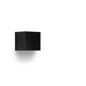 Détails visibles de Applique murale LED intérieur extérieur noire 3,5W 3000K pour Appliques extérieures