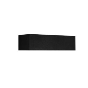Applique murale LED Quasar 30 noir 23W 3000K, configuration visible