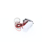 Spot encastrable LED rond fixe blanc mat IP44 DO241WW30 – Image 3