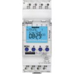 Horloge programmable digitale 24h 7j 230V TR612 TOP3, montage barre DIN, vue complémentaire 1