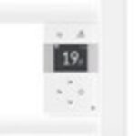 Sèche-serviettes électrique Riva Wi-Fi 1750W blanc – Image 3