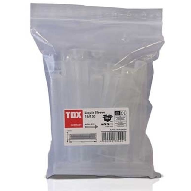 Tamis d'injection Liquix 16 x 130 mm, configuration visible