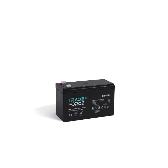 TRADEFORCE - 12V 7.2Ah batterie au plomb-acide