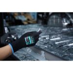 Gants de travail PU nylon noirs taille 9/L, surface autre, vue complémentaire 2