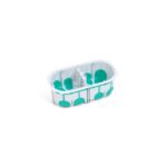 Boîte encastrable 2 modules cloison creuse 50 mm, finition blanc, vue complémentaire 1