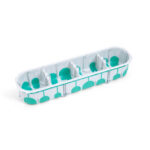 Boîte cloison creuse 4 modules 50 mm IP40, finition blanc, vue complémentaire 1