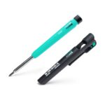 Crayon mine graphite rechargeable toutes surfaces, finition gris, vue complémentaire 1