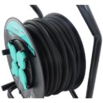 Enrouleur électrique 25 m 4 prises IP44 3G2,5, finition multicolore, vue complémentaire 3