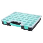 Boîte de rangement à compartiments plastique, finition autre, vue complémentaire 1
