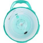 Tire-fil nylon 20 m 4 mm avec dérouleur blanc, finition incolore, vue complémentaire 1