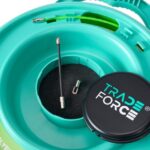 Tire-fil polyester 15 m 3 mm avec dérouleur, finition vert, vue complémentaire 2