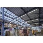 Plafonnier LED étanche IP66 4000K 1552 mm TK, dimensions 1552 x 102 x 91 mm, vue complémentaire 4