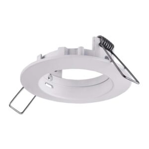 Détails visibles de Spot encastrable fixe GU10 blanc Ø80 mm 230V pour Spots encastrés