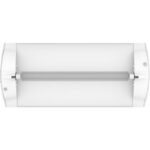 Luminaire de secours LED autotest 3h Horizon, configuration visible, vue complémentaire 1