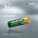 Pile rechargeable AA HR6 2100 mAh NiMH 1,2 V, configuration visible, vue complémentaire 2