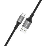 Câble USB-A vers USB-C charge et synchro 2 m, configuration visible, vue complémentaire 3