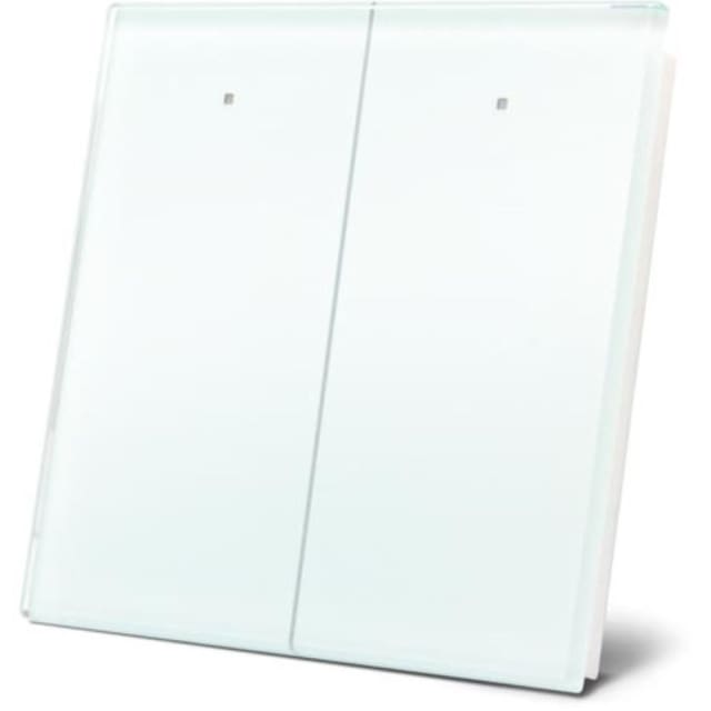 Module de commande tactile Velleman détail produit Module de commande tactile double verre blanc, dimensions 86 x 86 x 11 mm