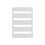 Plastron pour appareillage modulaire, finition gris, vue complémentaire 2