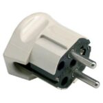 Fiche électrique 2P+T 16A Type F noire, 16 A, vue complémentaire 1