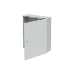 Armoire polyester extérieure IP66 IK08 rail DIN 108, finition gris, vue complémentaire 2