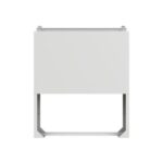 Socle polyester pour coffret EH3 EH6 DIN, finition gris, vue complémentaire 1