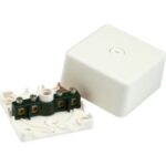 Boîte de dérivation IP54 ivoire 2,5 mm², finition gris, vue complémentaire 1