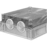 Boîte de terminaison câble 250x300x108 mm, dimensions 250 x 300 x 108 mm, vue complémentaire 1