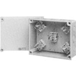 Vynckier (ABB) - Boîte jonction Series 55 25mm² avec bornes presse-étoupes métriques saillie - 4TBS555156C0200