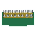 Bornier de terre vert 6x10mm² + 2x16mm² 4TBR610186C0200 – Image 2
