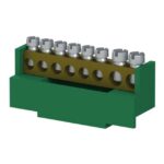 Bornier de terre vert 6x10mm² + 2x16mm² 4TBR610186C0200 – Image 3