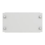 Plaque inférieure pour EH3 EH6 taille 0, finition gris, vue complémentaire 2