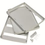 Vynckier (ABB) - Plaque couverture ARIA 43 pour appareils modulaires 2 rangées 12 modules - 4TBA831040C0100