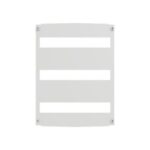Plastron pour appareillage modulaire, finition gris, vue complémentaire 1