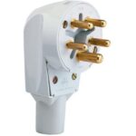 Fiche étoile 32A 3P+N+T grise 400V, 32 A, vue complémentaire 1
