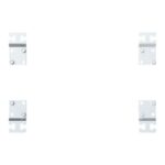 Pattes de fixation murale inox pour coffret ARIA 4TBA831000C0100 – Image 2