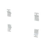 Pattes de fixation murale inox pour coffret ARIA 4TBA831000C0100 – Image 3