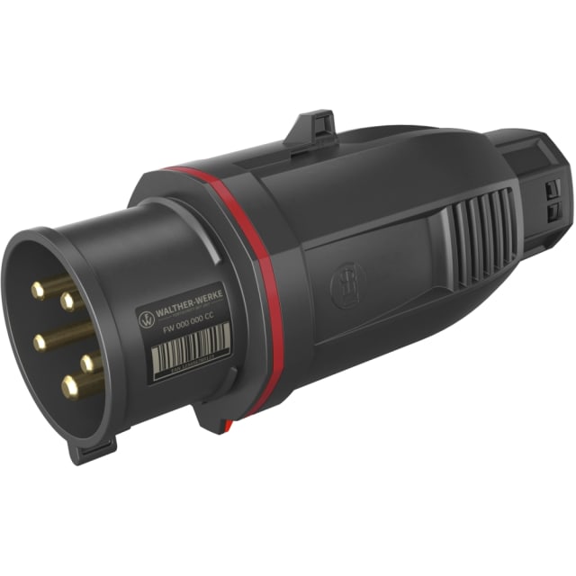 WALTHER-WERKE - NEO Fiche One-Touch 32A 5P 6h IP54 400V avec raccords rapides - FW230506CC