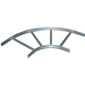 Détails visibles de Courbe intérieure 90° acier galvanisé 500 mm pour Accessoires pour chemins de câbles