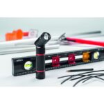 Niveau à bulles électricien 40 cm avec repères 42074, configuration visible, vue complémentaire 3