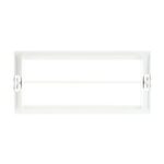Porte étiquette encastré plafond Xena Flat avec pictogramme, configuration visible, vue complémentaire 7