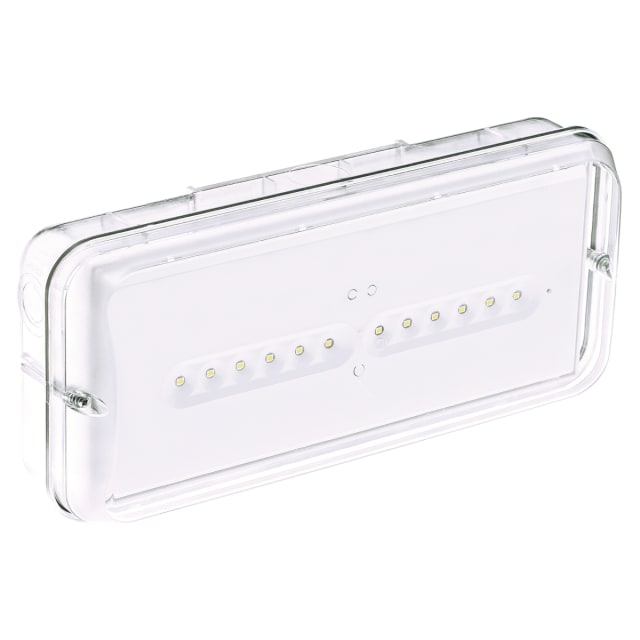 Bloc de secours LED autotest 225 lm IP66 IK10, montage Pose murale/au plafond