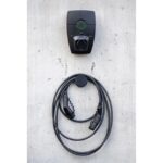 Borne de recharge 22 kW prise Type 2 MID RFID WiFi 4G, configuration visible, vue complémentaire 2