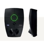 Borne de recharge 22 kW prise Type 2 MID RFID WiFi 4G, configuration visible, vue complémentaire 4