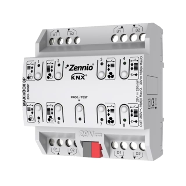 Zennio - Zennio MAXinBOX8 Plus - Vervangproduct voor ZEZIOMB8V3 - ZEZIO-MB8P