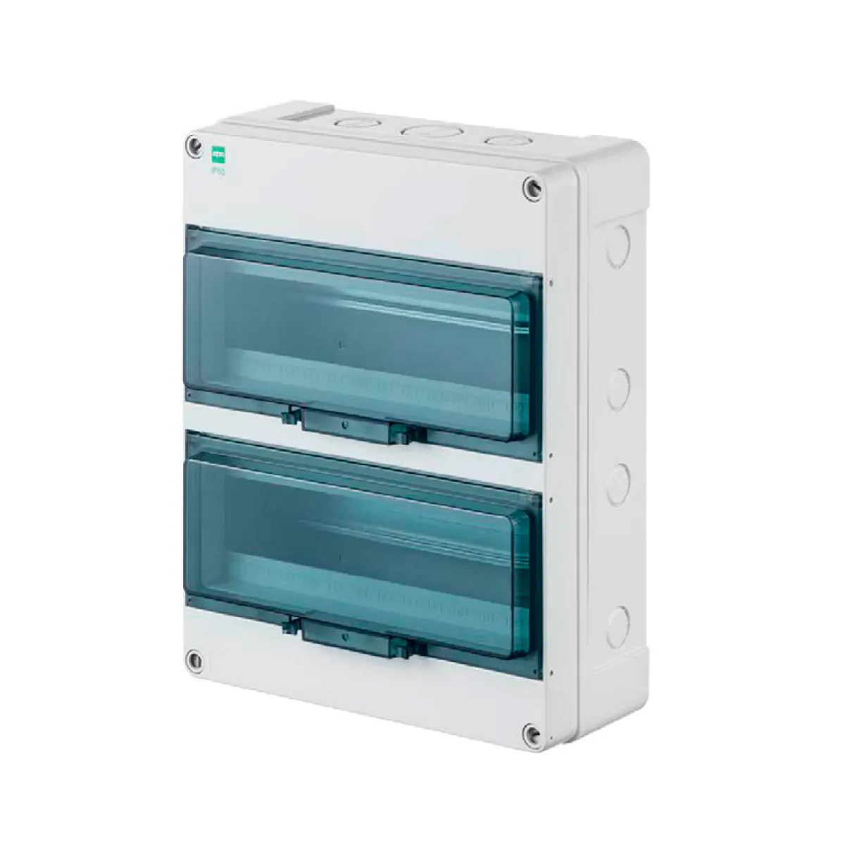 Wallbox — vue produit de Piédestal électrique Eiffel 24 modules Piédestal électrique Eiffel 24 modules, forme et finition du produit visibles