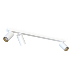 MONO III WHITE/GOLD, forme et finition du produit visibles