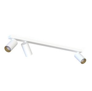 MONO III WHITE/GOLD, forme et finition du produit visibles